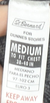 Dunnes Stores Men's Medium Grey High Neck Pullover Jumper