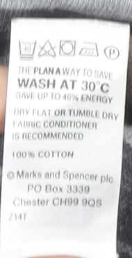 Marks & Spencer Men's Multicoloured Striped Pullover M