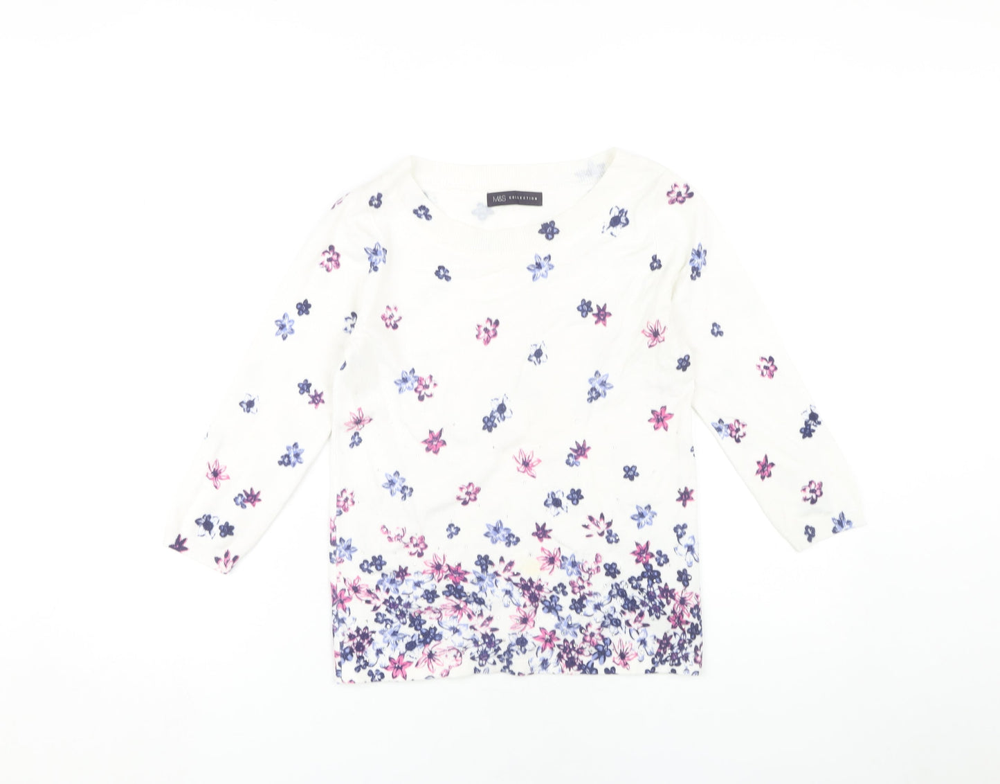 Womens UK Size 12 Marks and Spencer Multicoloured Pullover Jumper