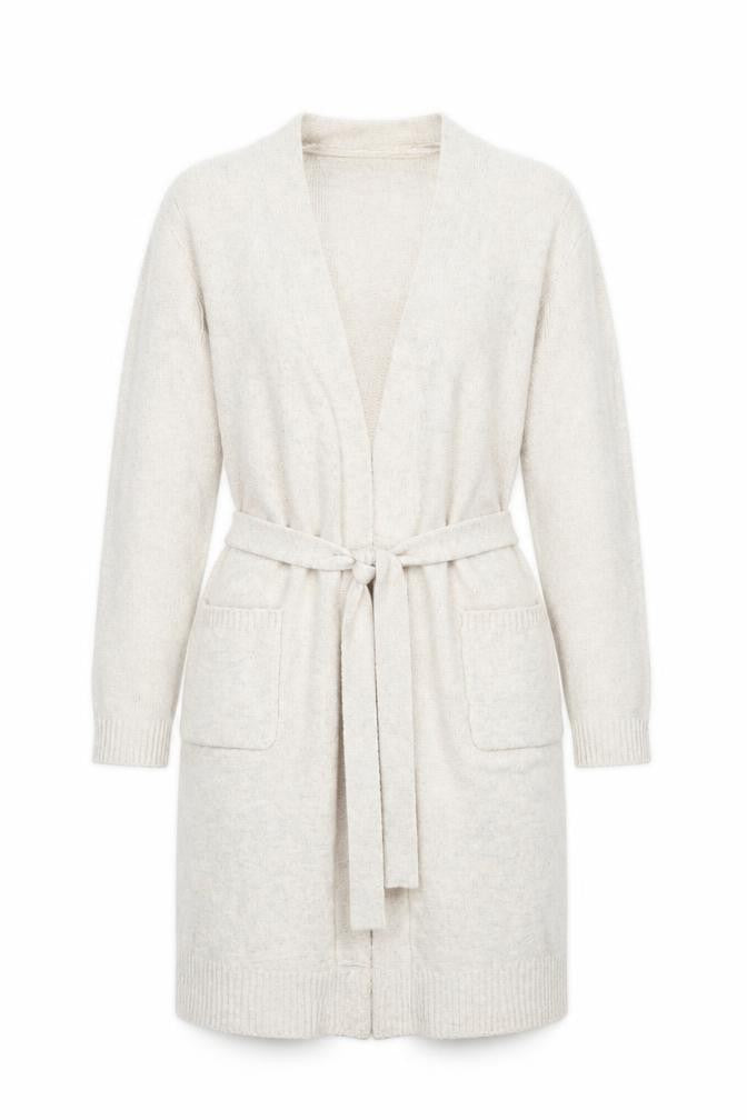 Womens UK Size S Marks and Spencer Beige Cardigan Jumper