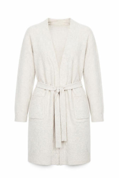 Womens UK Size S Marks and Spencer Beige Cardigan Jumper