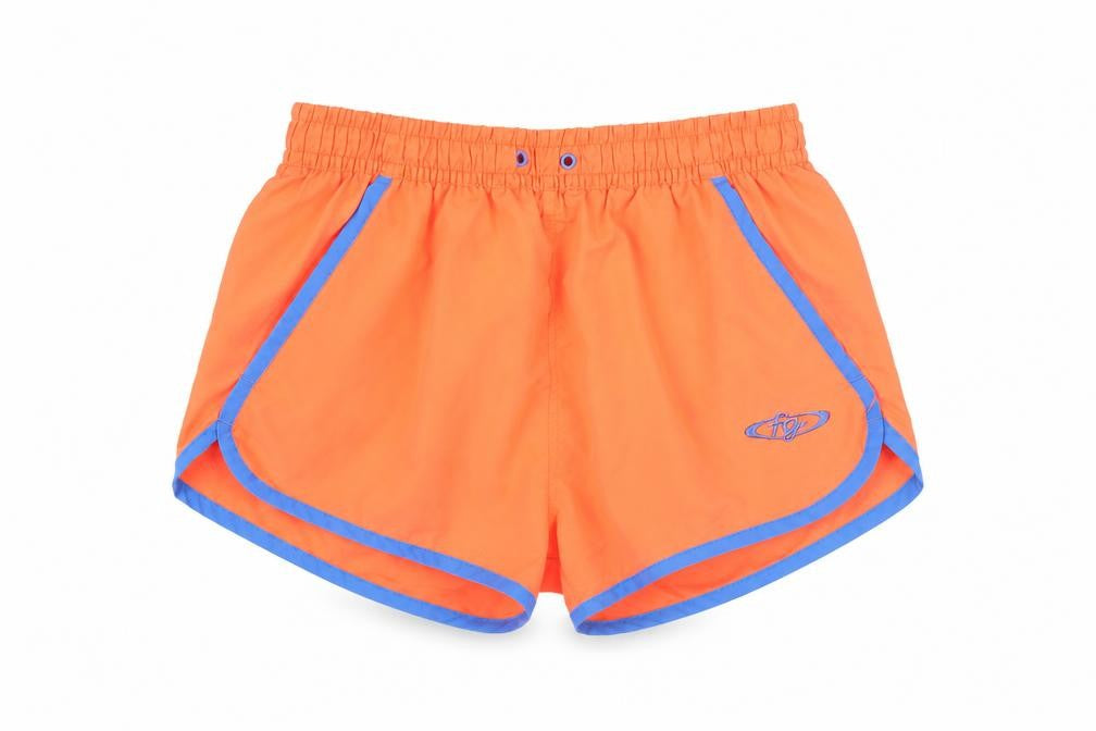 Franco Giorgi Boys Orange Athletic Shorts, 6-7 Years