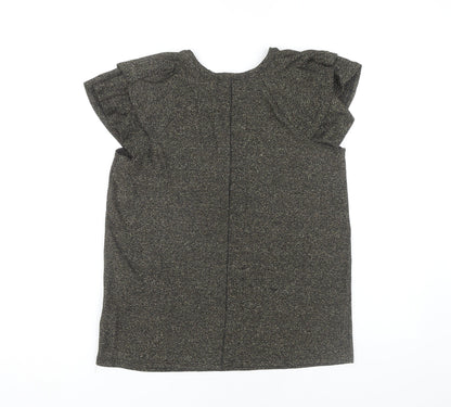 Next Women's Black T-Shirt Size 6