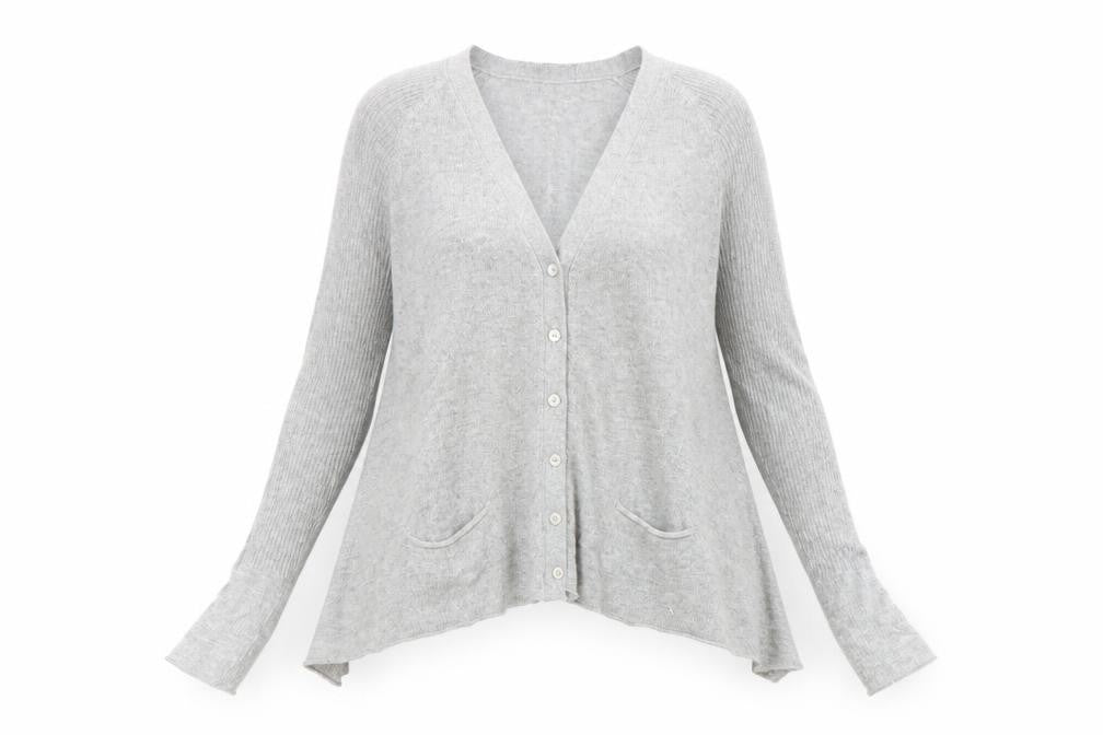 Womens UK Size 8 NEXT Grey Cardigan Jumper