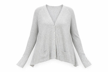 Womens UK Size 8 NEXT Grey Cardigan Jumper