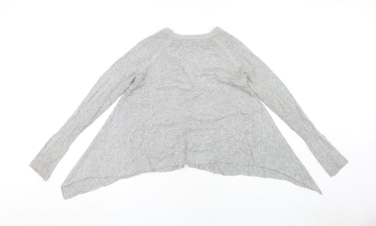 Womens UK Size 8 NEXT Grey Cardigan Jumper