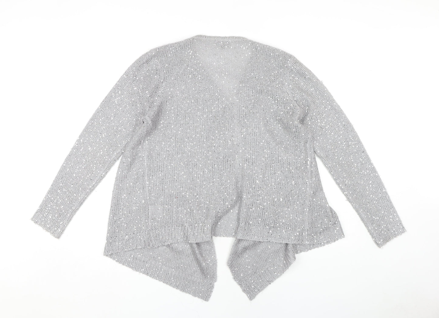 Womens UK Size M CASAMIA Grey Cardigan Jumper