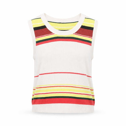 Womens UK Size M NEXT Multicoloured Vest Jumper