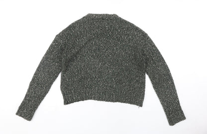 Pins and Needles Women's Grey Wool Blend Pullover L