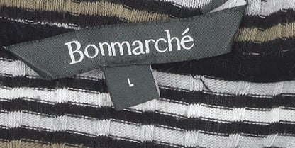 Womens UK Size L Bonmarché Multicoloured Cardigan Jumper