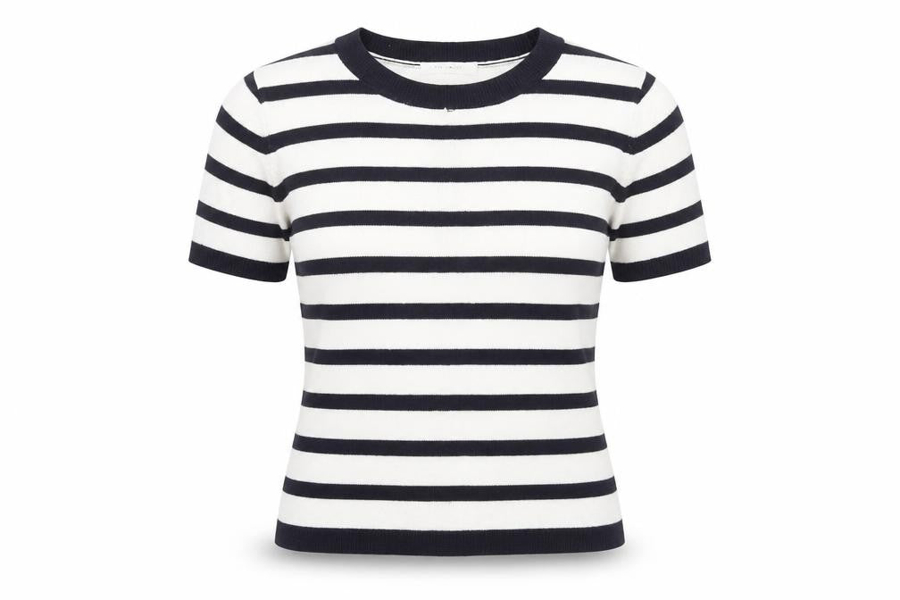 Womens UK Size 6 Marks and Spencer White Jersey T-Shirt