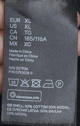 H&M Men's XL Multicoloured Roll Neck Jumper