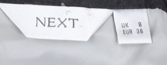 Next Women's Black Sleeveless Lace Dress Size 8