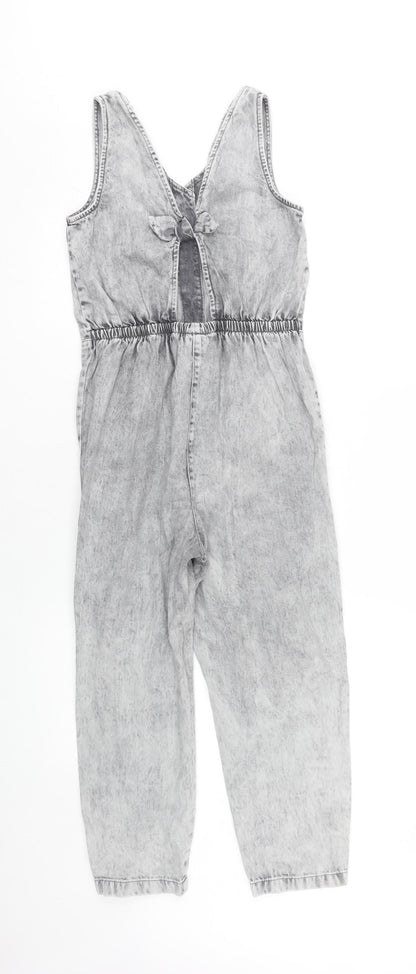 Next Grey Denim Jumpsuit for Girls Age 11 - Stylish & Casual