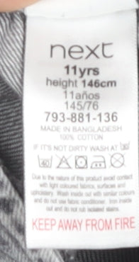 Next Grey Denim Jumpsuit for Girls Age 11 - Stylish & Casual