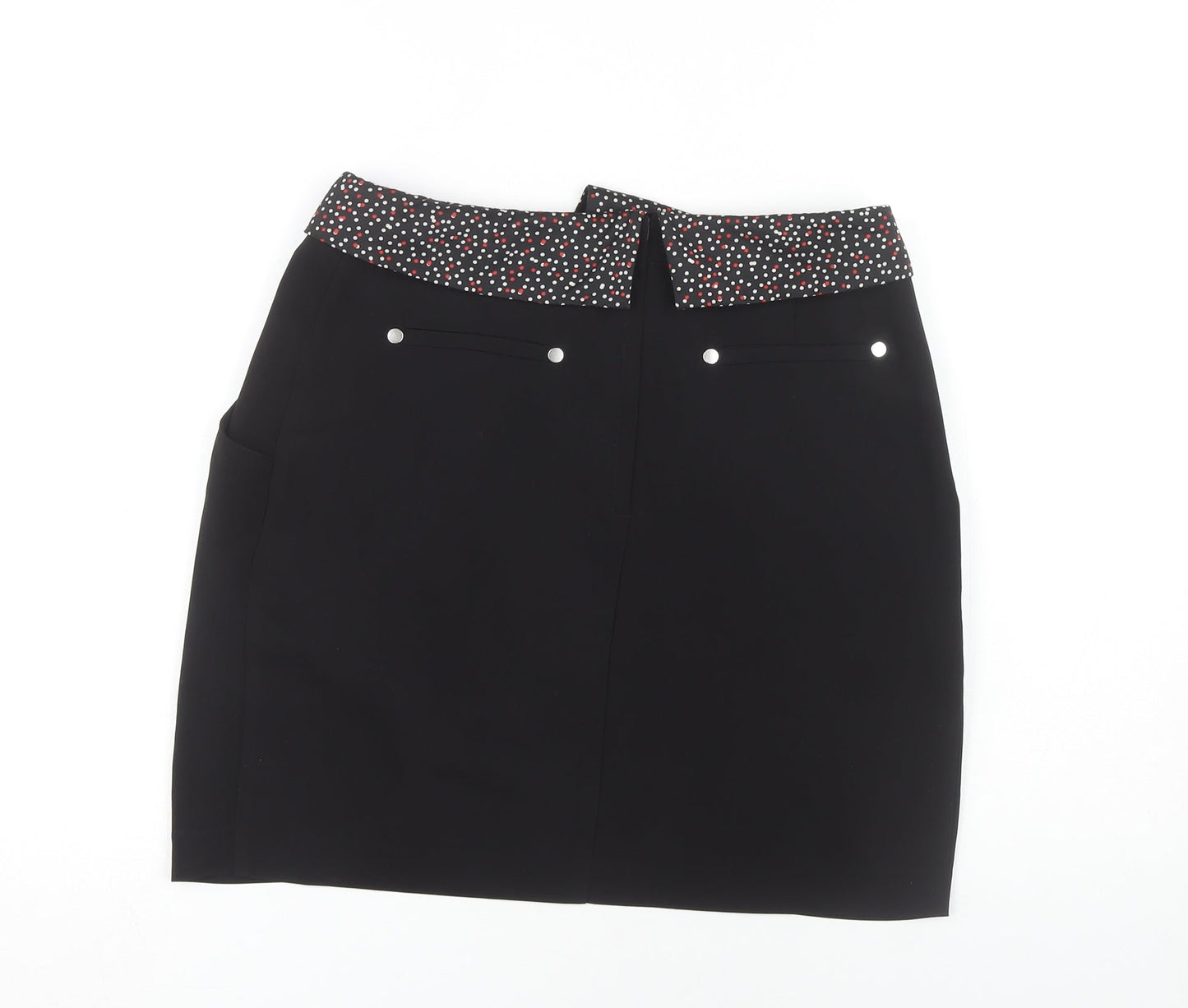 H&M Women's Black Straight Skirt, Size 10