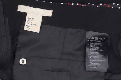 H&M Women's Black Straight Skirt, Size 10