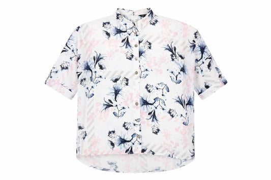 Womens UK Size 6 Select Multicoloured Basic Button-Up
