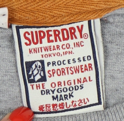 Superdry Men's Grey Graphic Print T-Shirt M