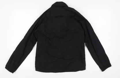 Puma Boys Black Track Jacket Size 14