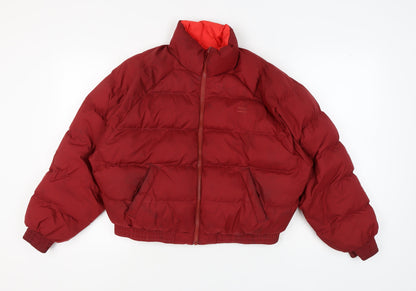 Levi's Red Puffer Jacket Unisex Adults M