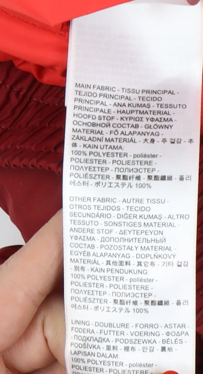 Levi's Red Puffer Jacket Unisex Adults M