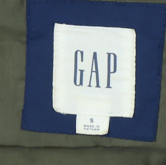 Mens UK Size S Gap Blue Puffer Jacket