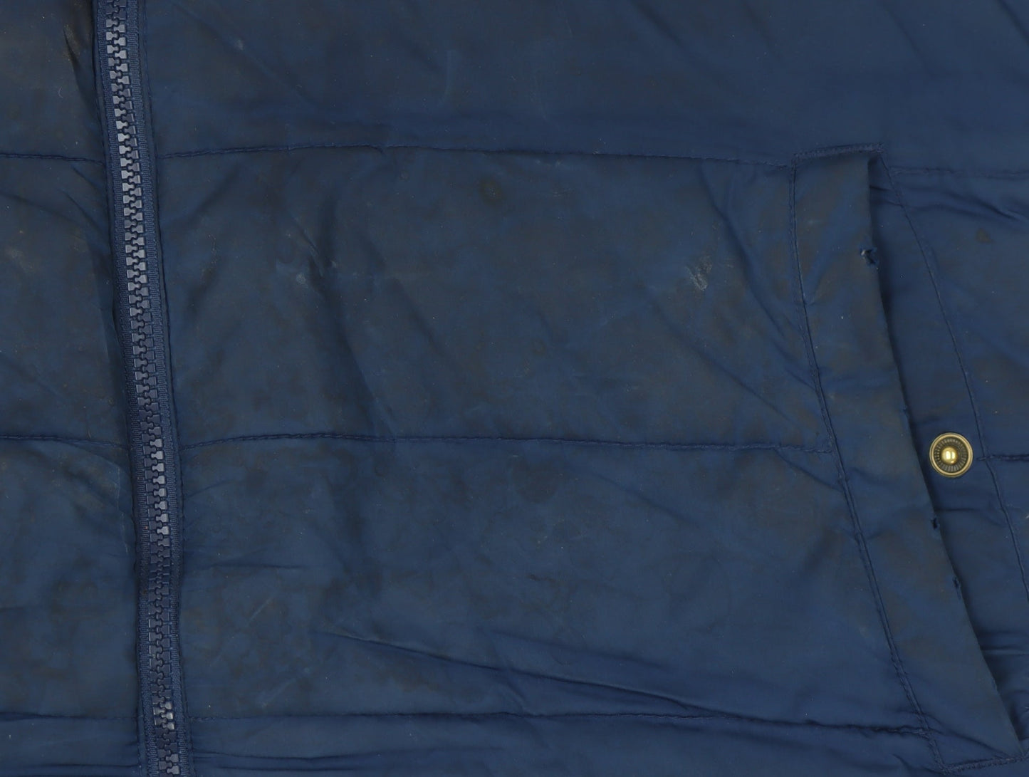 Mens UK Size S Gap Blue Puffer Jacket