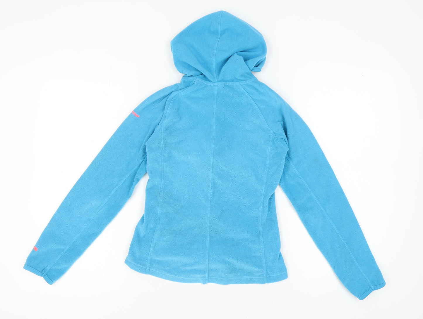 Trespass Women's Blue Hooded Fleece Jacket XS