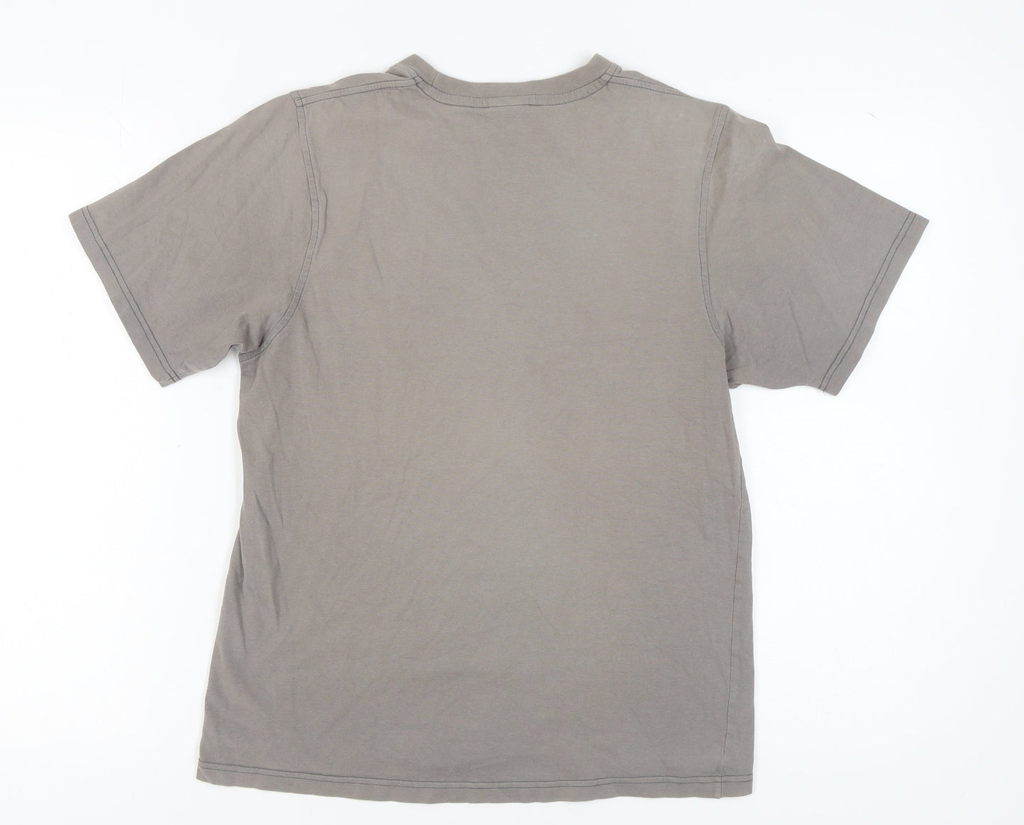 Unisex Adults UK Size S Nike Grey Basic T-Shirt