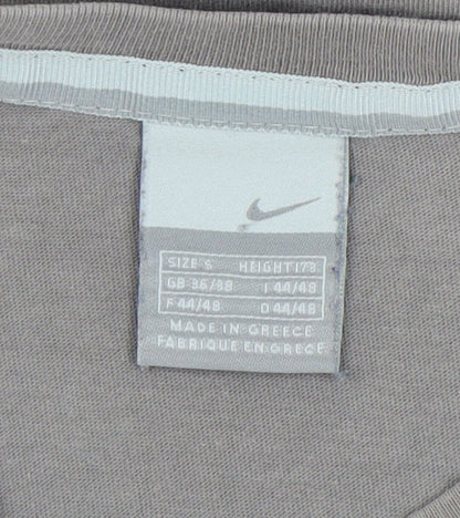 Unisex Adults UK Size S Nike Grey Basic T-Shirt