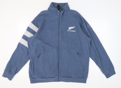 Adidas Men's Blue 2XL Full Zip Sweatshirt