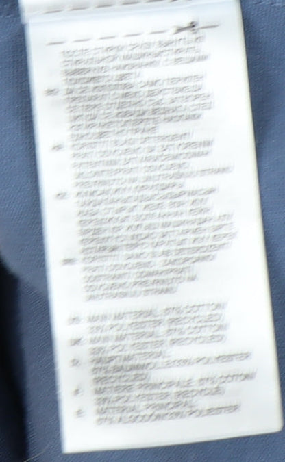 Adidas Men's Blue 2XL Full Zip Sweatshirt