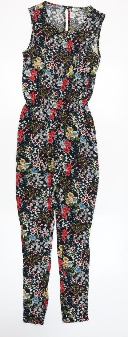 Jacqueline de Yong Women's Floral Jumpsuit, Size 6