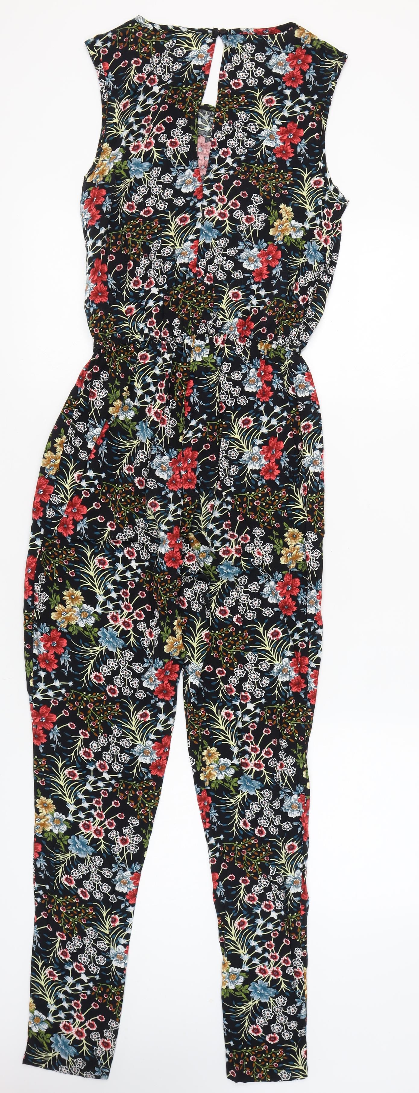 Jacqueline de Yong Women's Floral Jumpsuit, Size 6