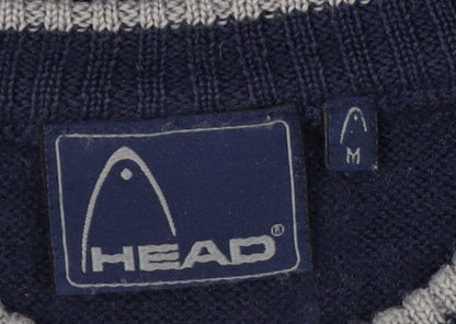 Head Men's Blue Medium Pullover Knit Jumper