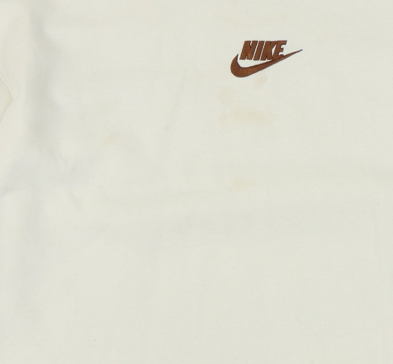 Nike Girls Ivory XL Pullover Sweatshirt Long Sleeve Casual