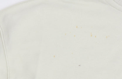 Nike Girls Ivory XL Pullover Sweatshirt Long Sleeve Casual