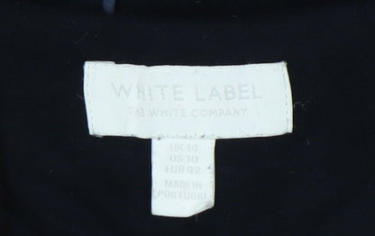 The White Company Women's Black Long Sleeve Dress