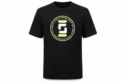 Mens UK Size M FILA Black  T-Shirt