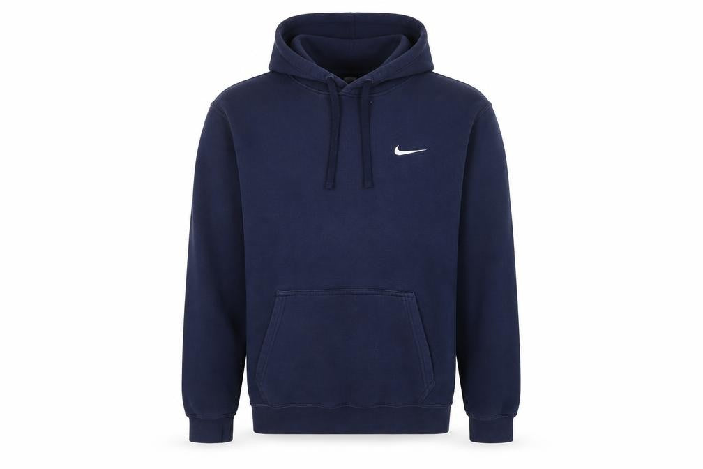 Mens UK Size S Nike Blue Pullover Hoodie
