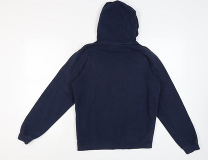 Mens UK Size S Nike Blue Pullover Hoodie