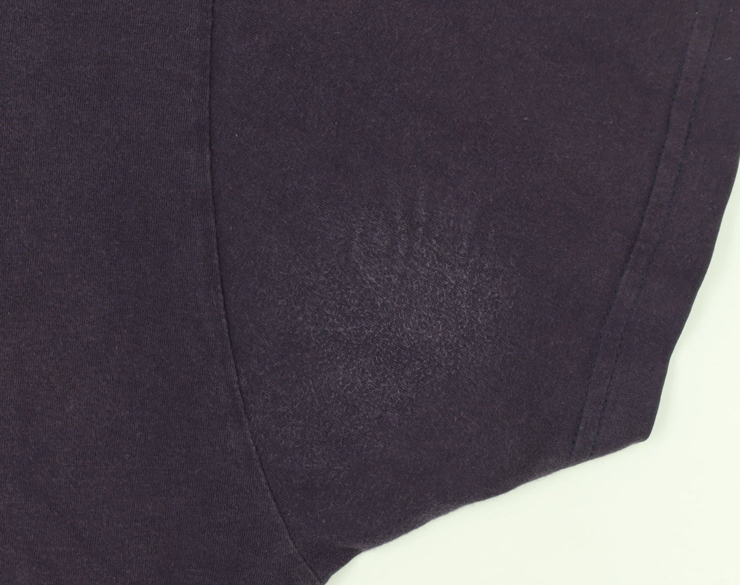 Kangol Men's Purple Cotton V-Neck Logo T-Shirt M