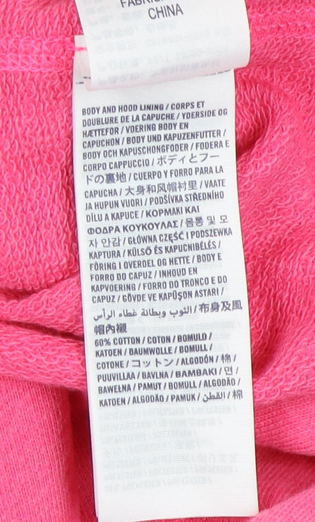 Abercrombie Girls Pink Pullover Hoodie XL