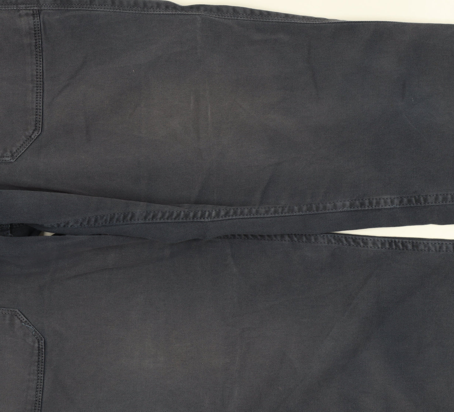Womens UK Size 12 FatFace Regular Fit Chino Blue Trousers
