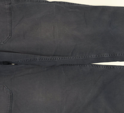 Womens UK Size 12 FatFace Regular Fit Chino Blue Trousers