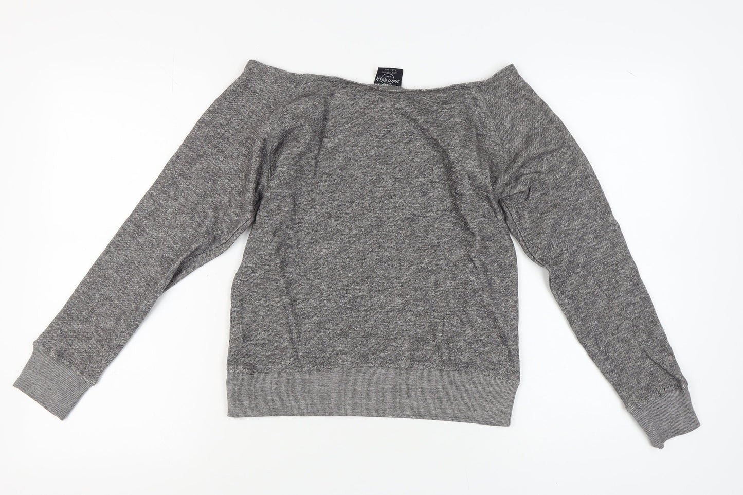 Womens UK Size S Hard Rock Cafe Grey Pullover Sweatshirt