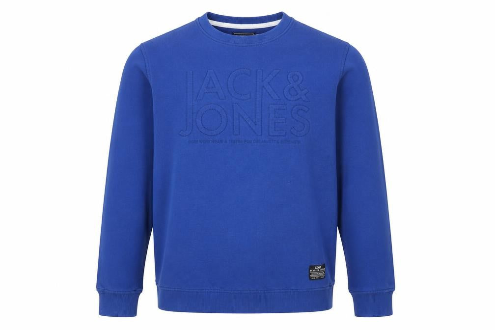 Mens UK Size S JACK & JONES Blue Pullover Sweatshirt