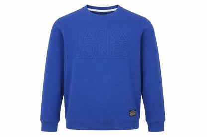 Mens UK Size S JACK & JONES Blue Pullover Sweatshirt