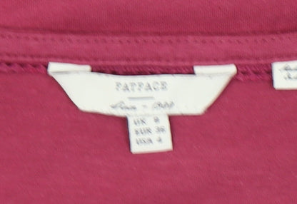 Fatface Women's Pink Tank Top, Size 8, Round Neck